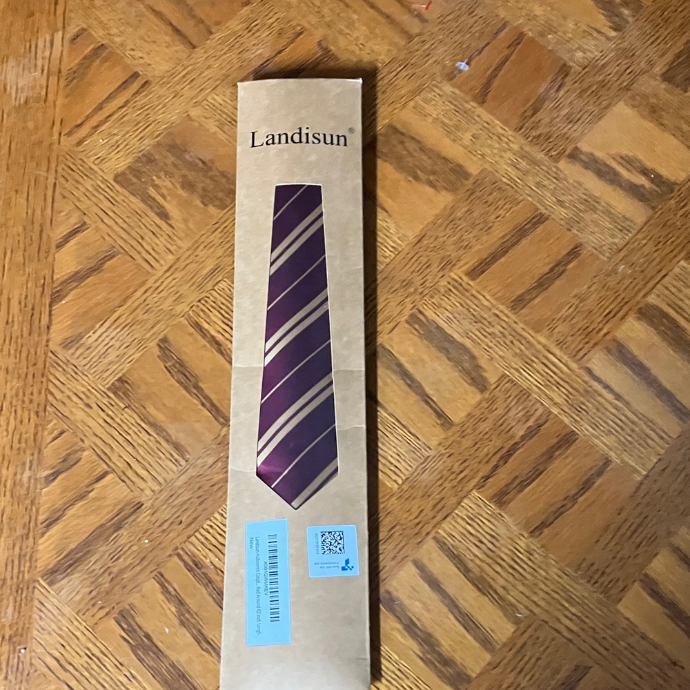 Landisun Halloween Cosplay Tie Unisex Adult Teen Boy Girl Necktie Birthday Party